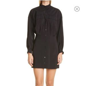 Ba&sh black crew dress
